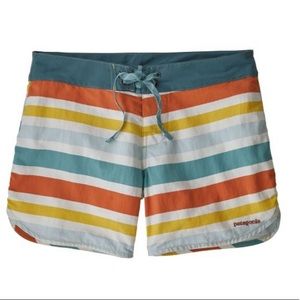 Patagonia Multicolor Striped Women's Swim Shorts
